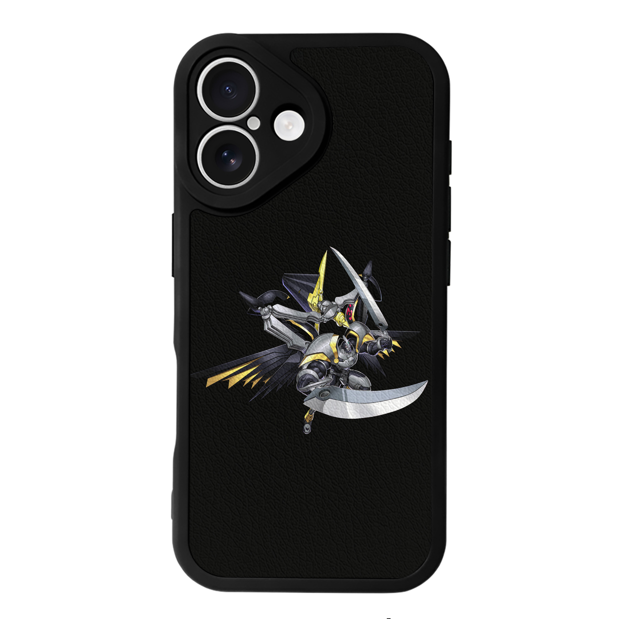 （画像用） 遊☆戯☆王 Yu-Gi-Oh! 【iPhone 16シリーズ対応】シリコンスマホケース（レザー調） 材質：シリコン